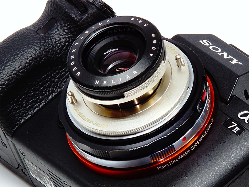 ミラーレスで新品&お手軽MFレンズに挑戦！：フォクトレンダー HELIAR