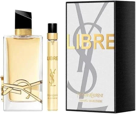 YSL LIBRE TRAVEL SET 3oz EDP SP+10ml EDP SP (L) – DLG