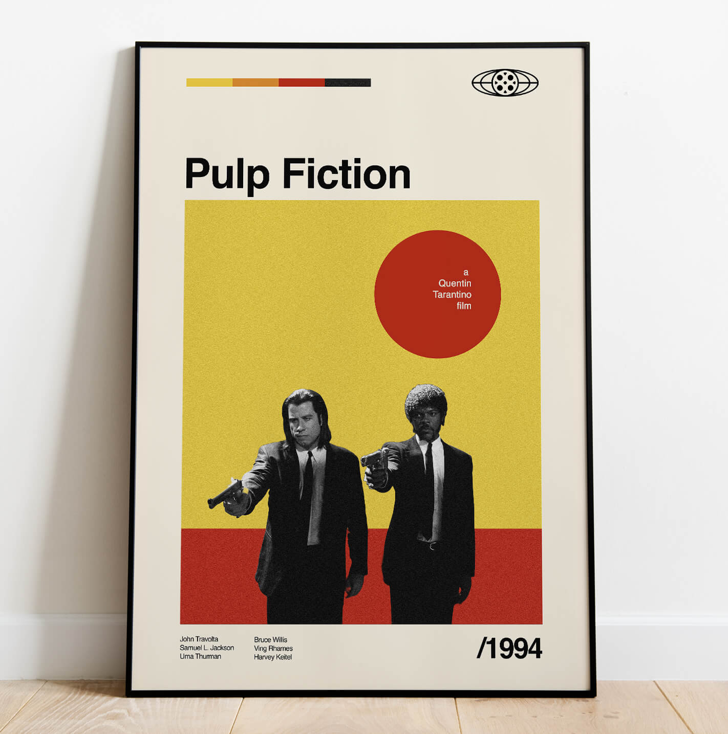 Pulp Fiction Poster – Samuel L. Jackson and John Travolta – Drive