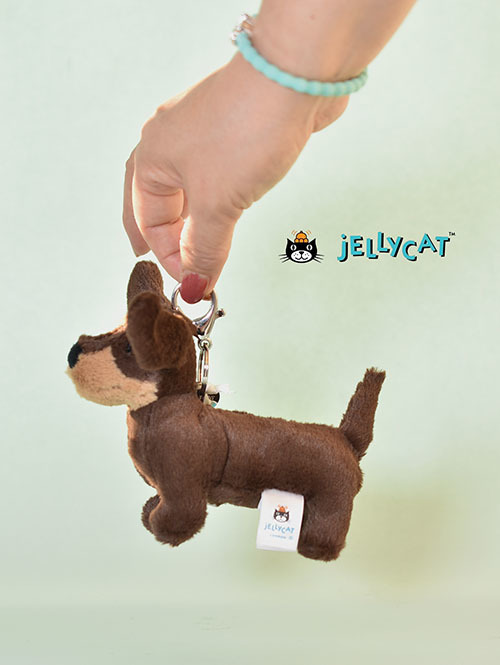 Jellycat Otto Sausage Dog Bag Charm ジェリーキャット オット