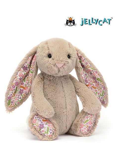 Jellycat ジェリーキャット Blossom Beige Bunny 'Petal' ブロッサム