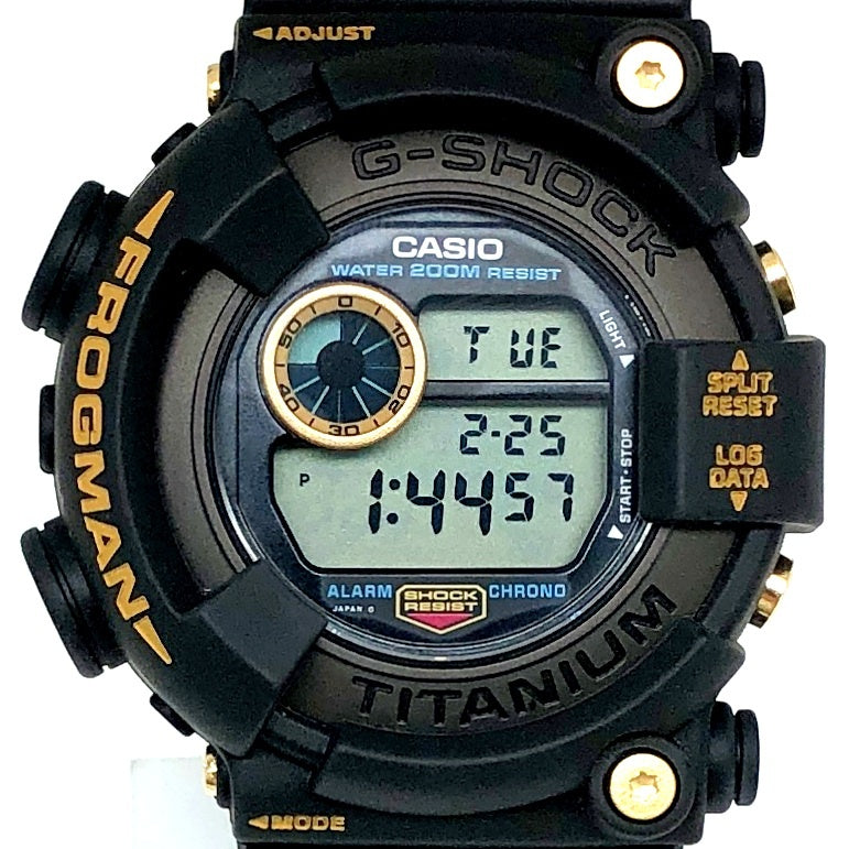 DW-8200BU-9AT フロッグマン99 黒金 潜水蛙EL – G-BRIDGES