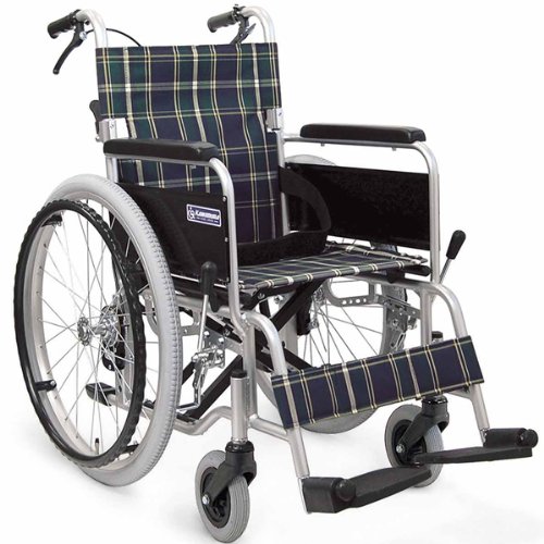 カワムラサイクル KA102・202シリーズ KA202B/7-42 標準車いす 介助用