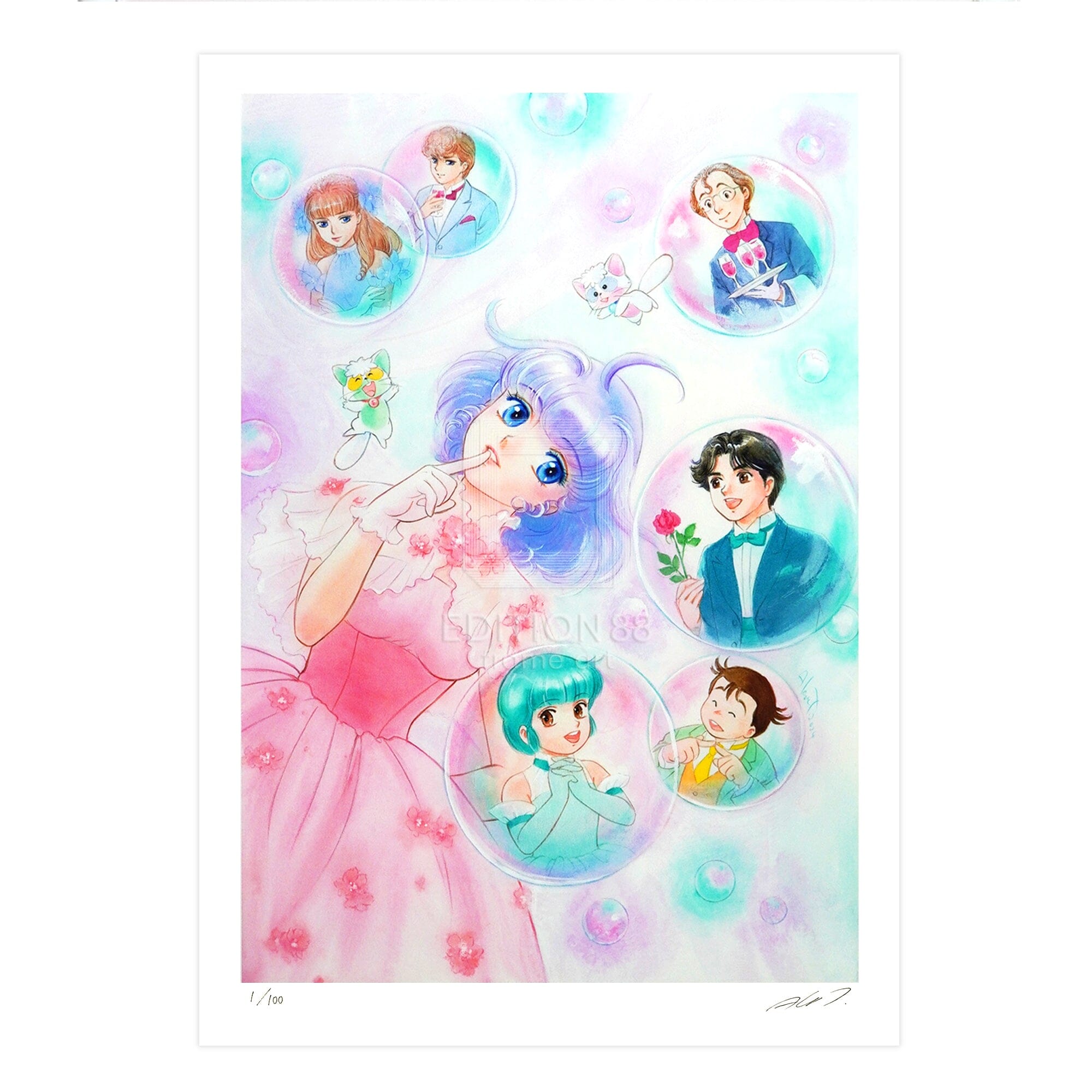 魔法の天使クリィミーマミ」88グラフ Happy Anniversary/ 高田明美