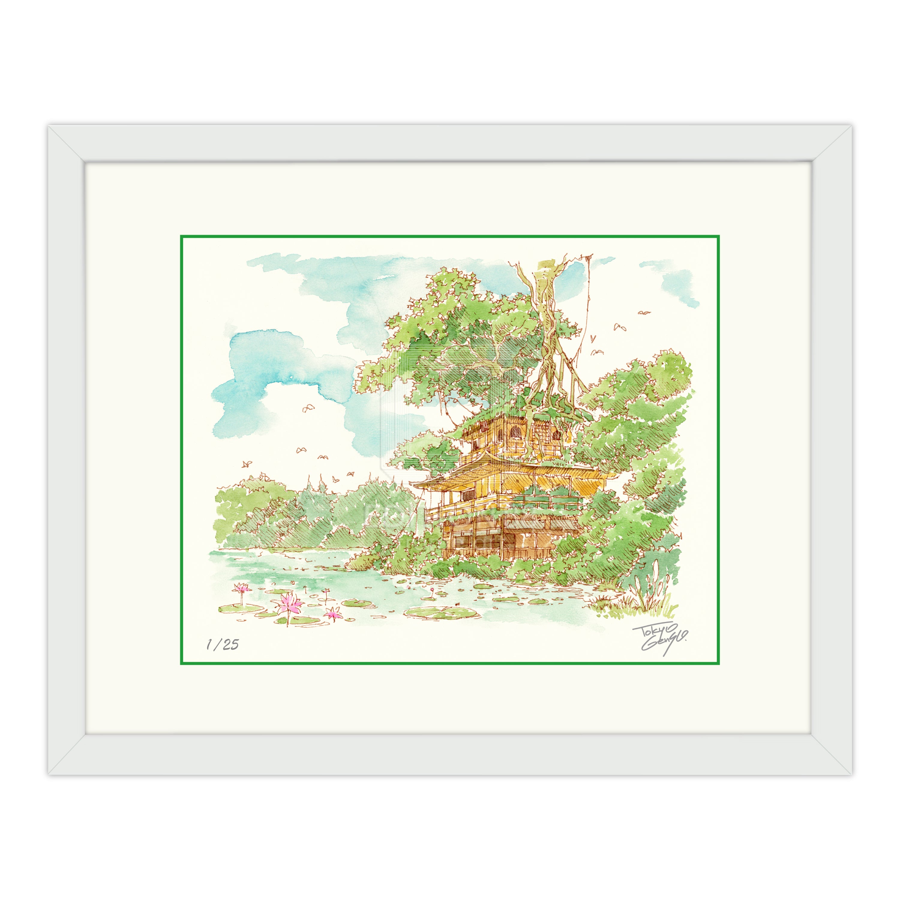 88グラフ ミニ 金閣寺幻想 水彩スケッチver/ 東京幻想（直筆サイン入り