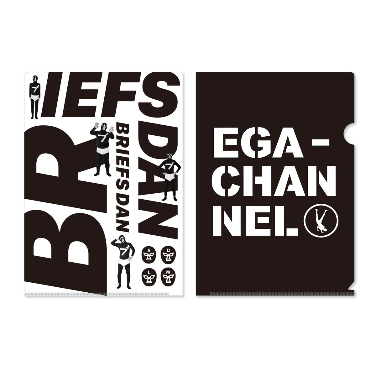 エガちゃんねる クリアファイル3種セット – エガちゃんねるSHOP