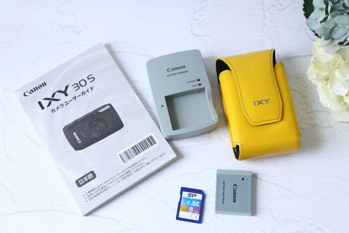 Canon IXY30s イエロー【完動品】【希少❗️】フルセット▪️オールド