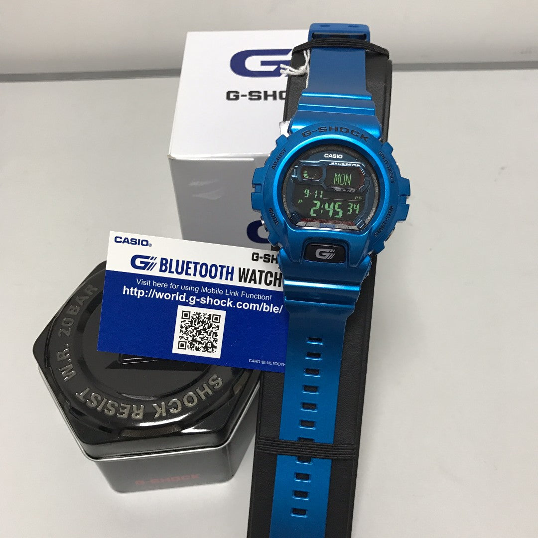 Casio G SHOCK New Generation Bluetooth®v4.0 GB-X6900B (Blue