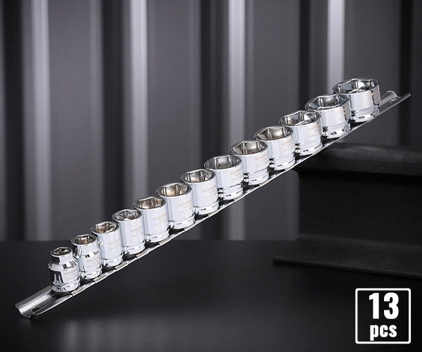 シグネット 3/8DR 13PC ショートソケットセット（6角） (12133