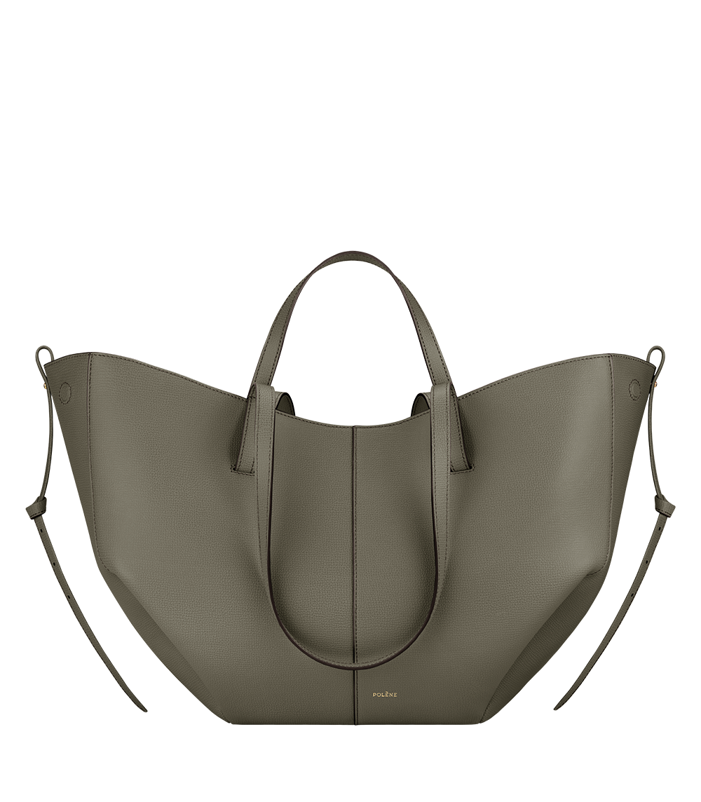 Polène | Bag - Cyme - Textured Smoky Green