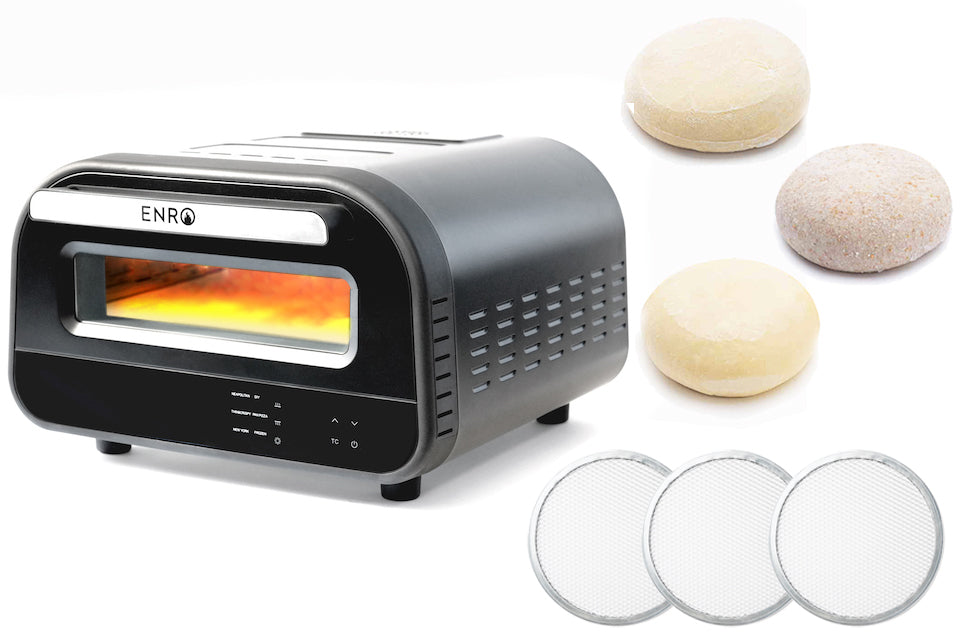 公式サイト限定スターターセット】電気式窯焼名人 ポータブル家電ピザ