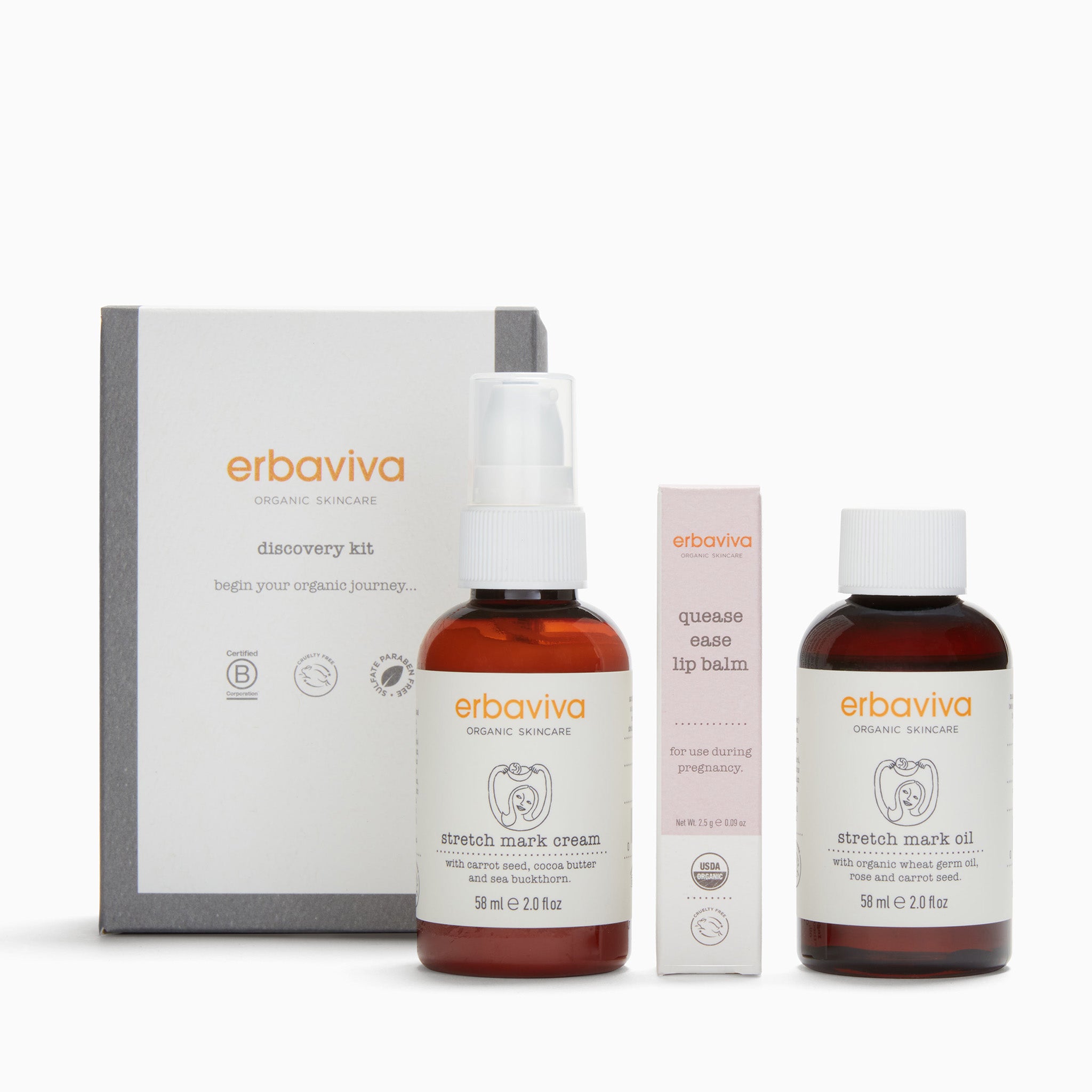Organic Mama Discovery Kit for Her | Erbaviva