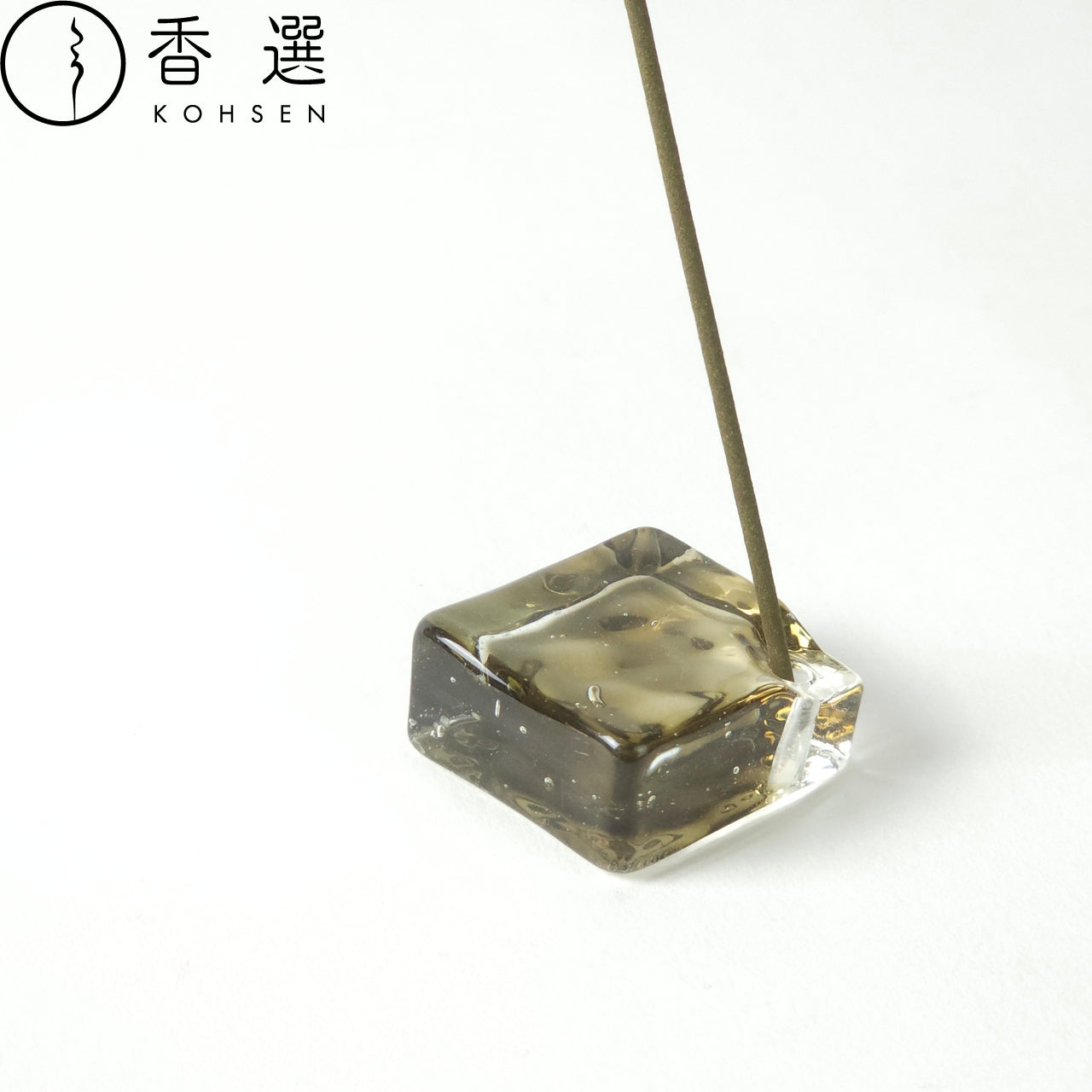 香彩堂 ガラス香立スクエア グレー – 福山 江原佛具店 | 仏壇・仏具