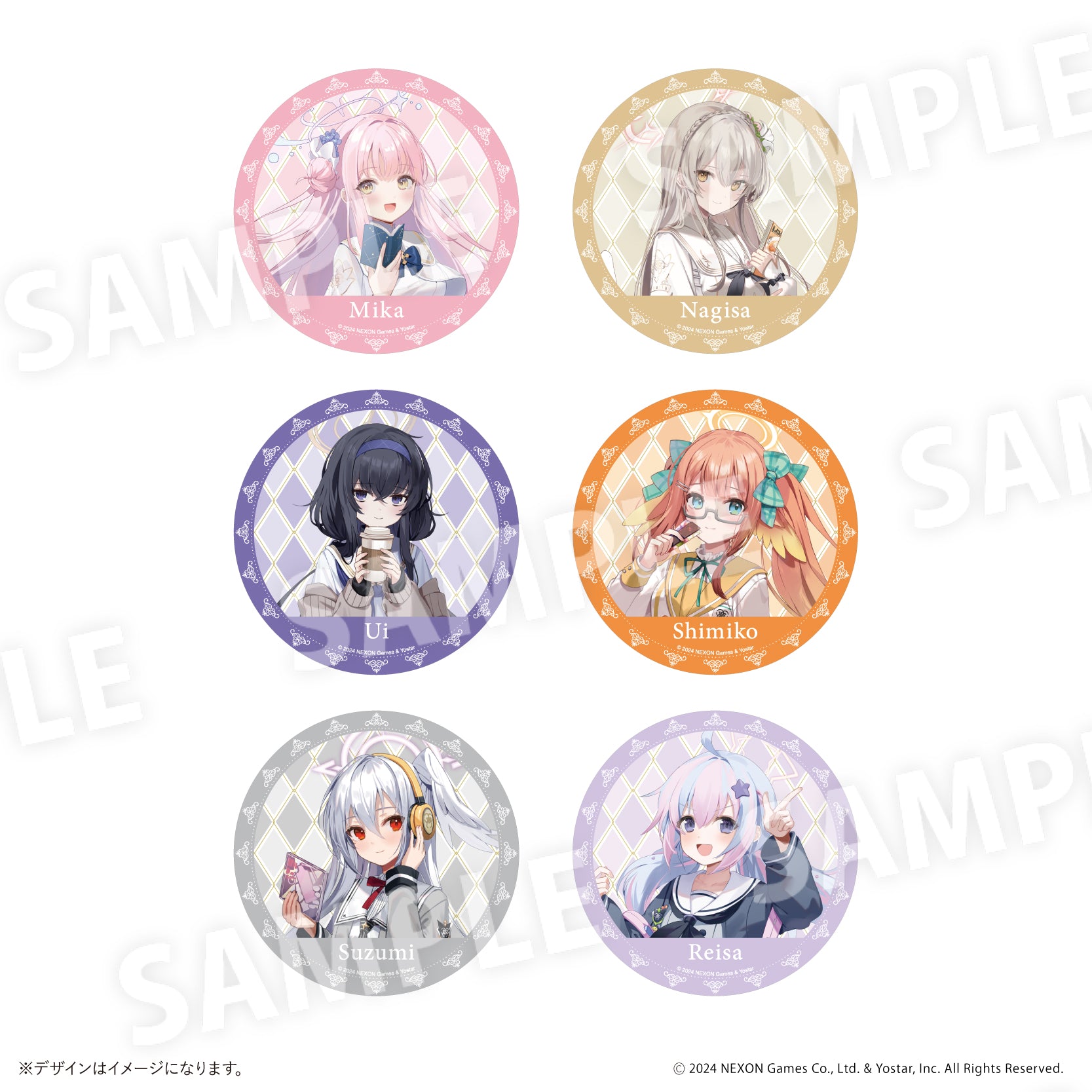 ブルーアーカイブ トレーディング 缶バッジ（BOX）全6種 – FAN+Life