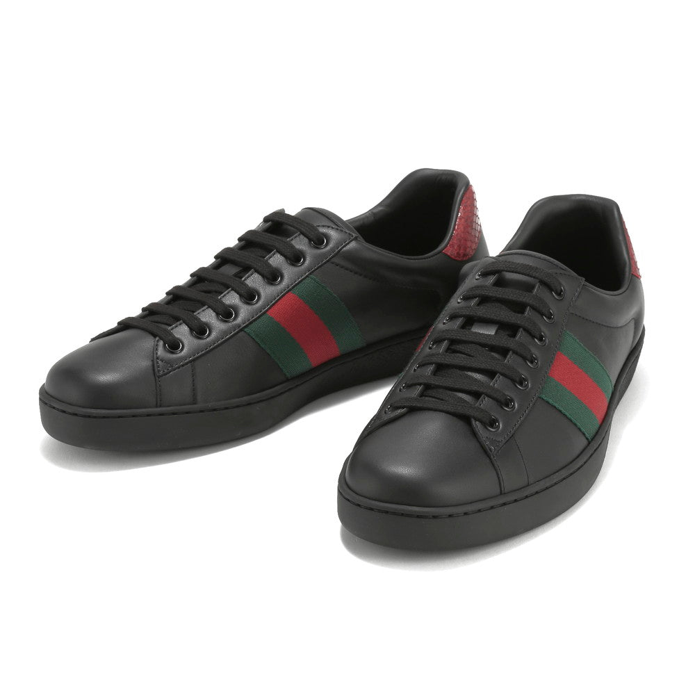 GUCCI Men's Ace Sneakers 386750-02JR0 Luxury Brand Large Size