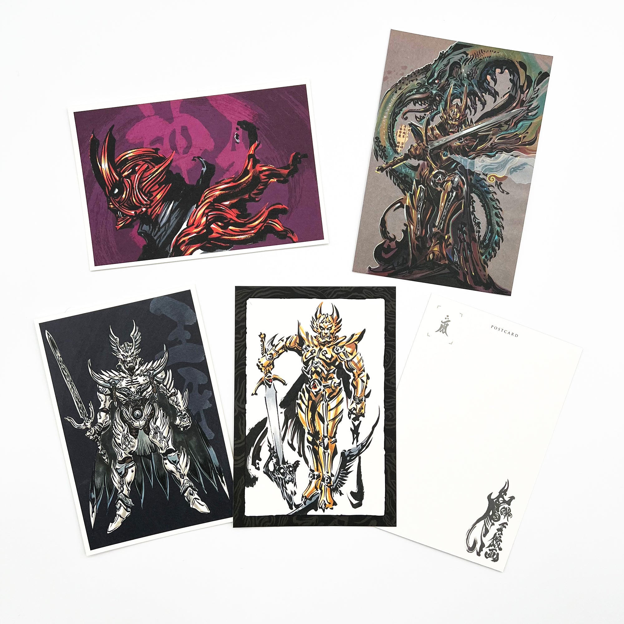 牙狼画展 ポストカード4枚セット【E】 – FAV ALL