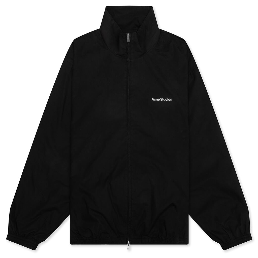 Logo Zipper Jacket - Black – Feature