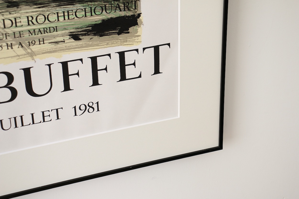 Bernard Buffet Lithograph Poster ベルナール ビュッフェ リトグラフ
