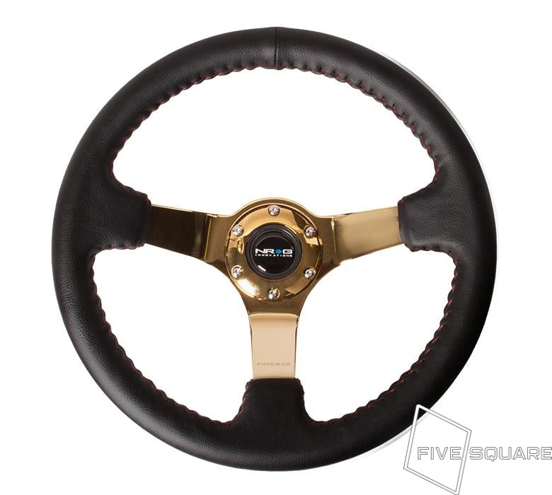 NRG Innovations 350mm ソリッドスポーク ディープディッシュ