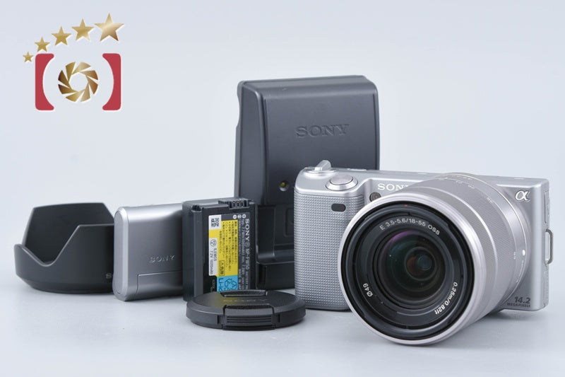 中古】SONY ソニー α NEX-5 ズームレンズキット ブラック – Five Star