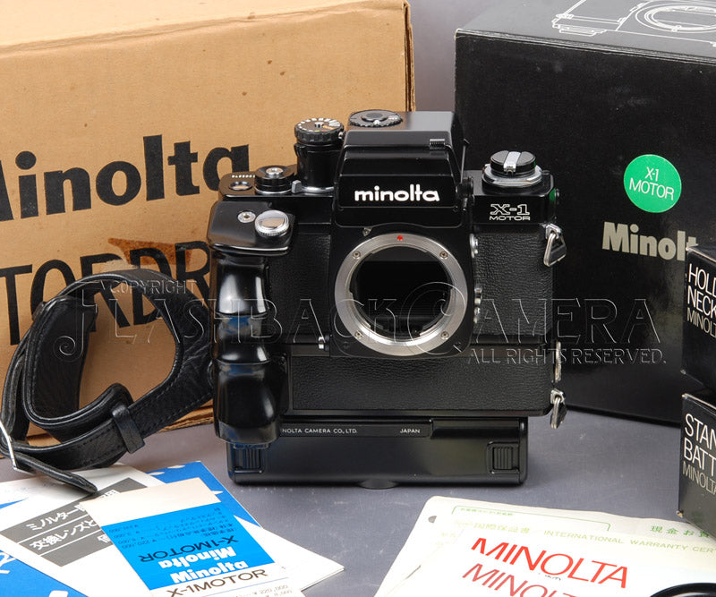 Minolta X-1 Motor – FLASHBACK CAMERA