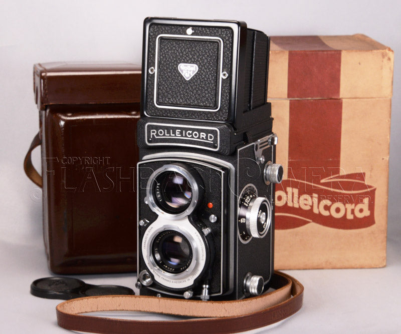 Rolleicord Vb White Face – FLASHBACK CAMERA