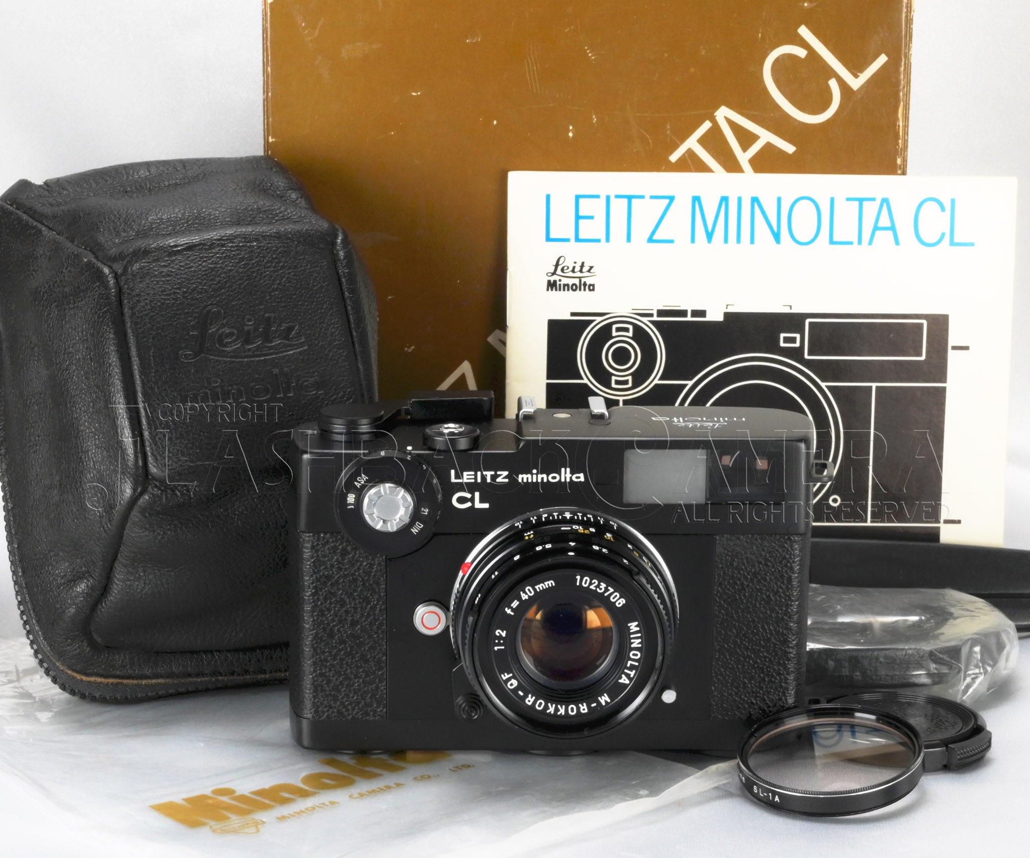 Leitz Minolta CL + M-Rokkor 40mm f2 – FLASHBACK CAMERA