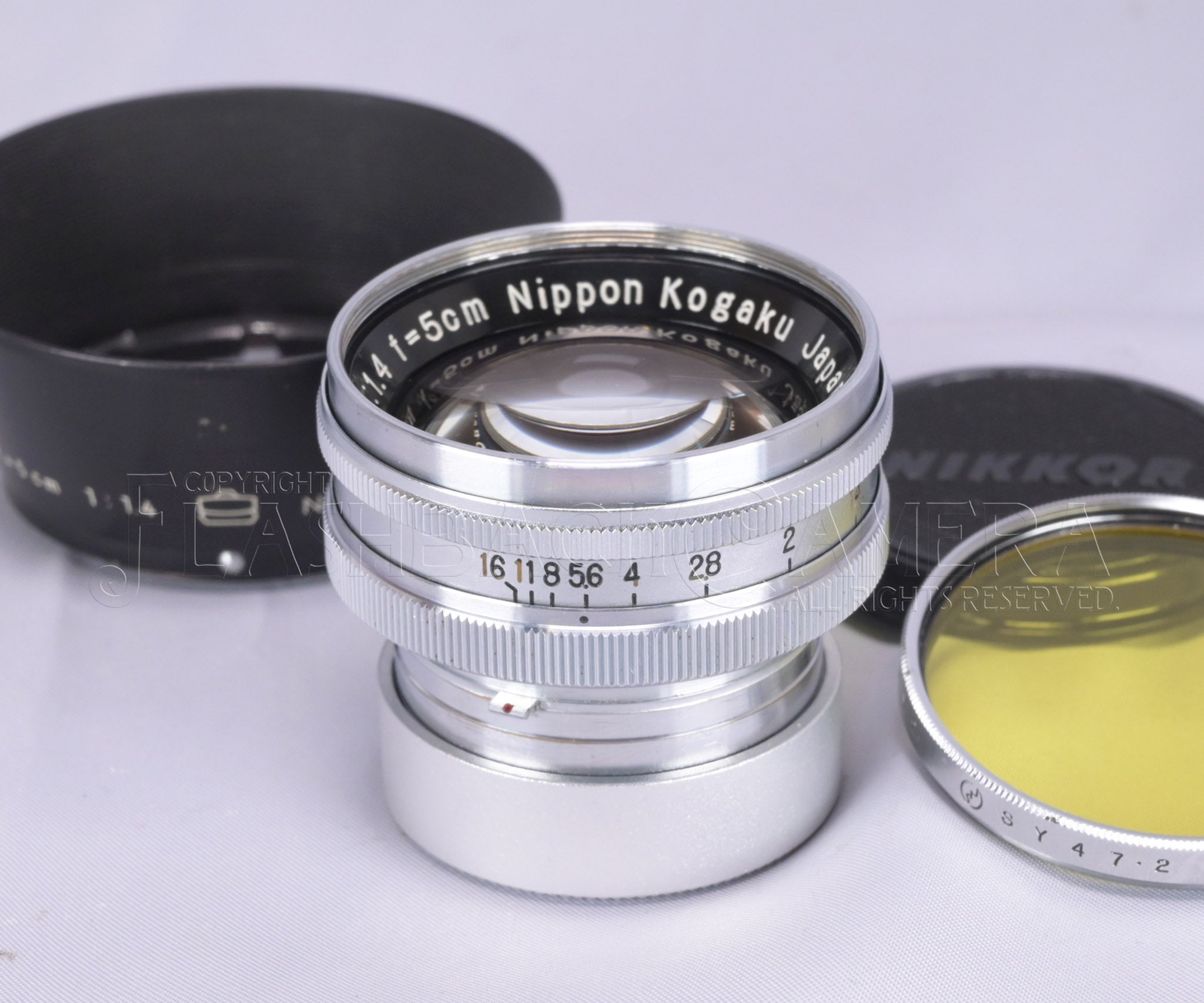 Nikon ニコン S4 + NIKKOR-S 1:1.4 5cm #1300 Nikon ニコン S4 +