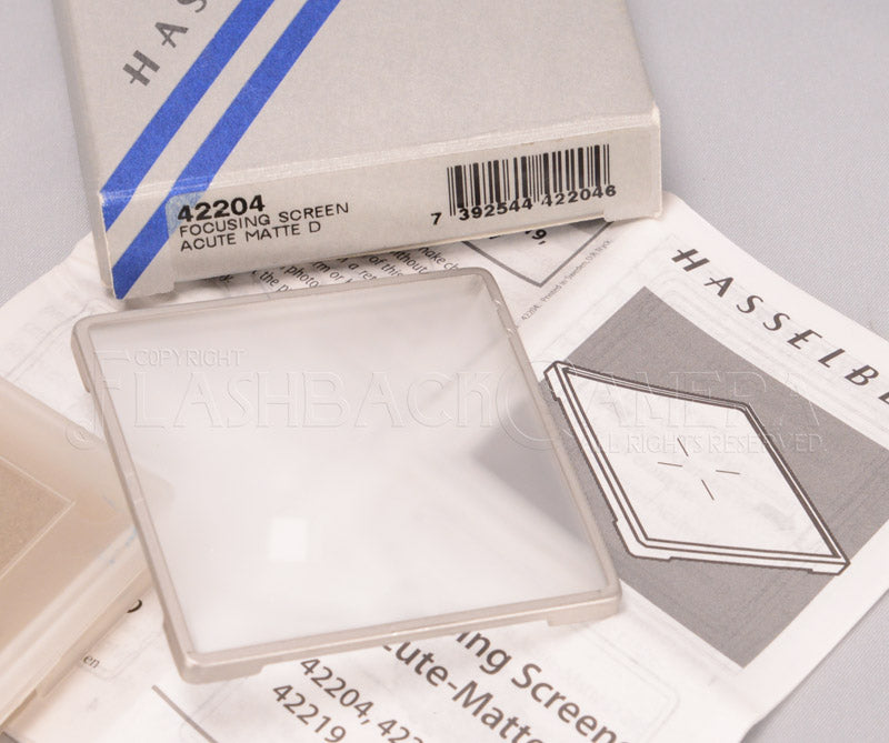 Hasselblad Focusing Screen Acute-Matte D – FLASHBACK CAMERA