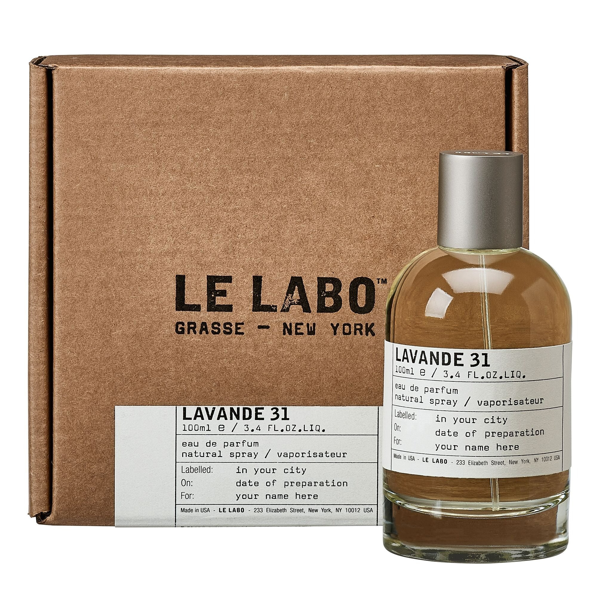 香水(ユニセックス) LE LABO LAVANDE 31 Eau de Parfum 15ml Le Labo