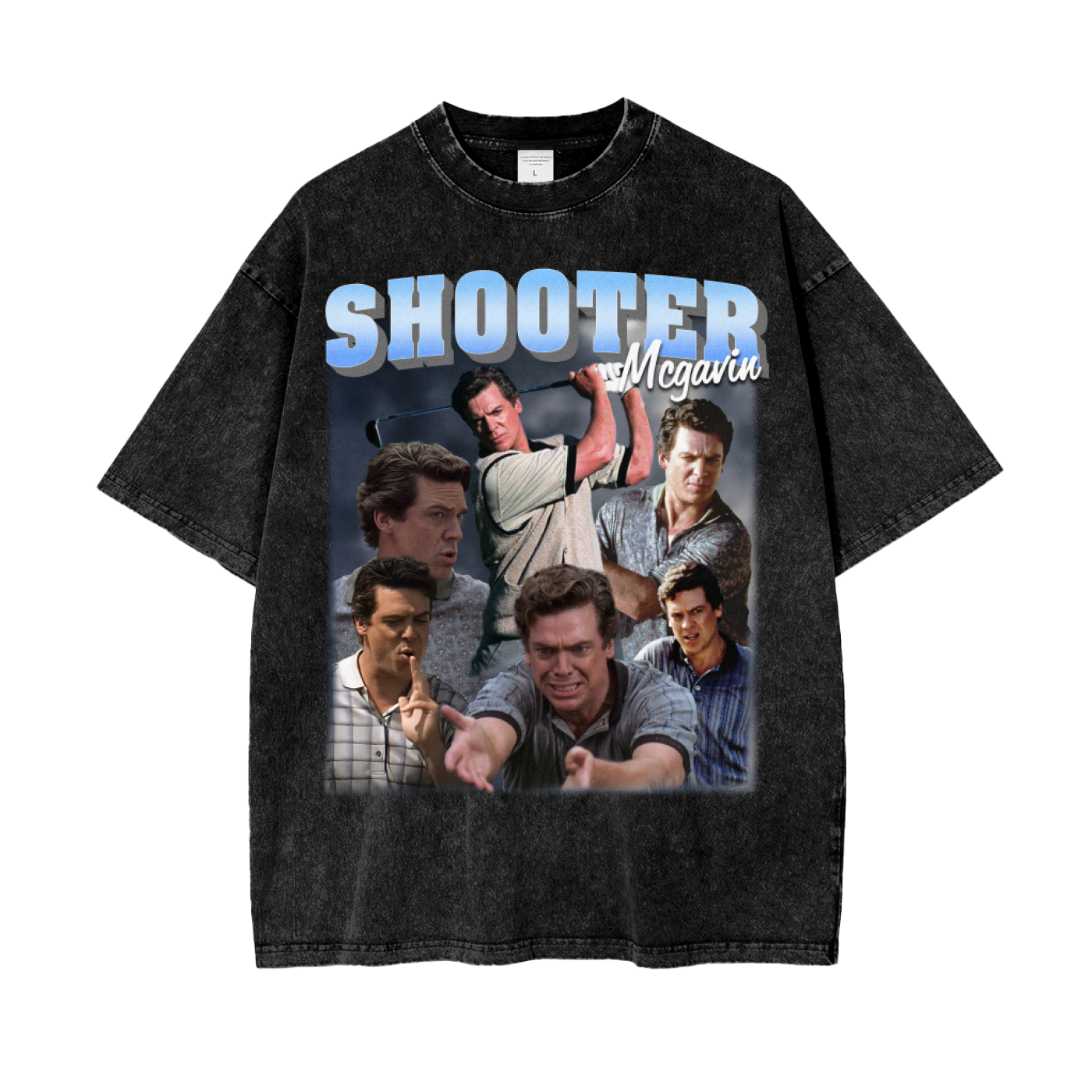 Shooter Mcgavin Oversized Vintage T-Shirt