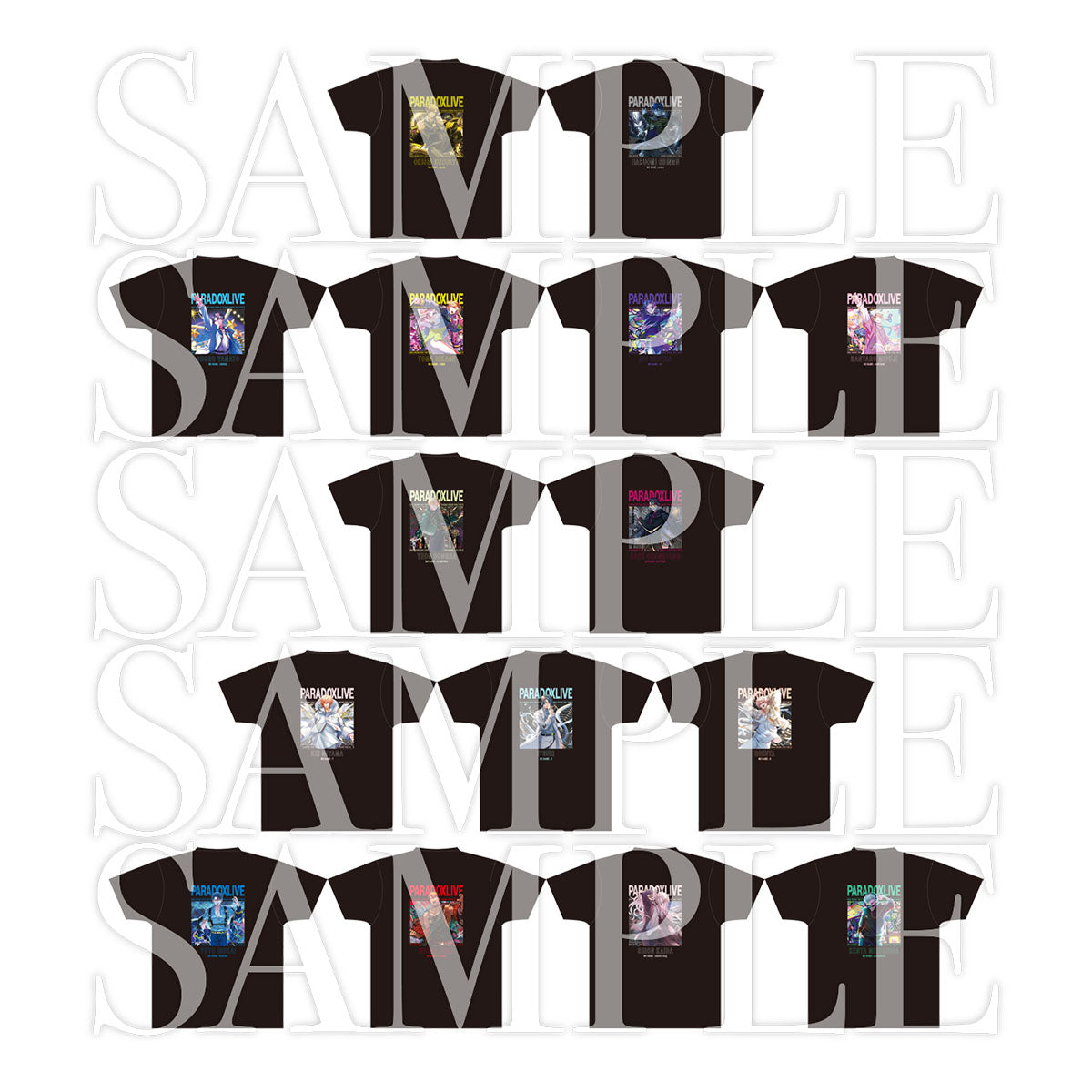 Paradox Live 幻影 バックプリントTシャツ Ver.2 – GCRESTORE ジーク