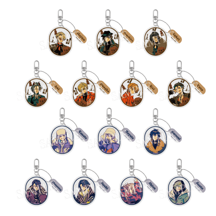 Paradox Live Seasonal Show ラメアクリルキーホルダー Ver.2