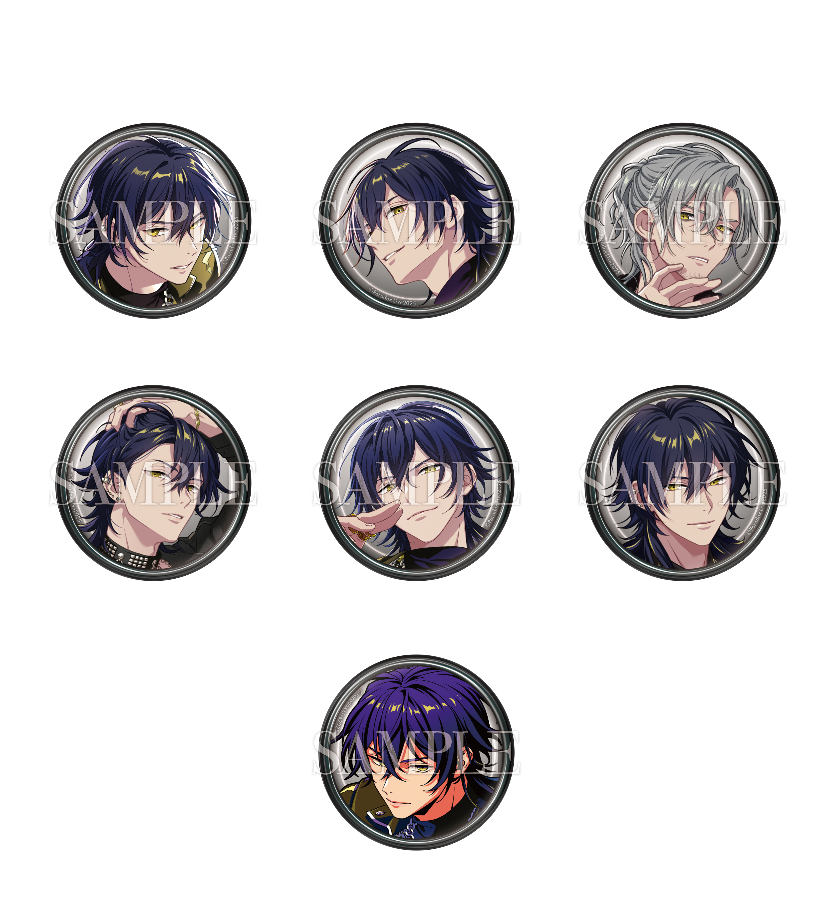 Paradox Live アーティスト別缶バッジ 辰宮 晴臣（ブラインド