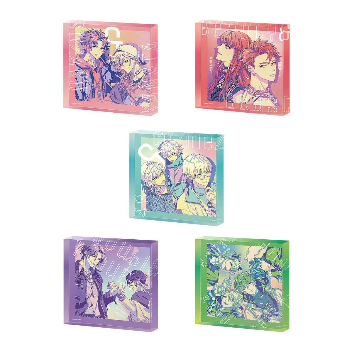 Paradox Live アクリルブロック Shuffle Team Show Vol.2 – GCRESTORE