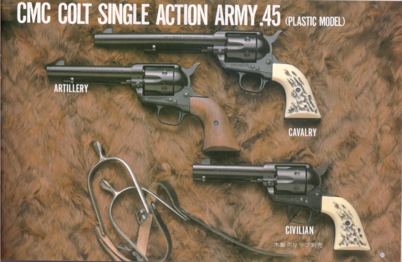 HWS COLT SINGLE ACTION ARMY.45 CIVILIAN/REMINGTON DOUBLE DERRINGER