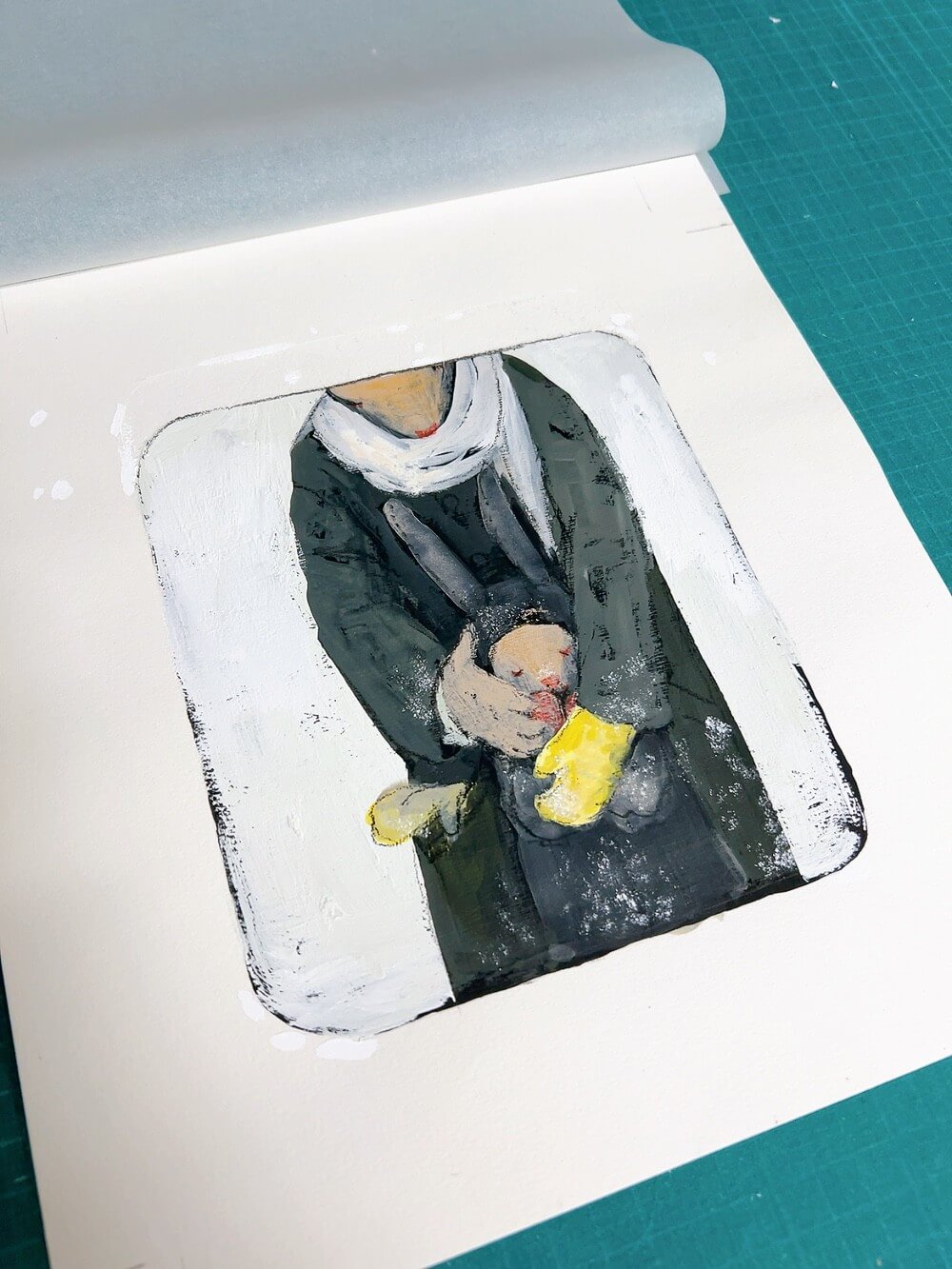 酒井駒子のロングセラー絵本『ゆきがやんだら』が新装版になって発売