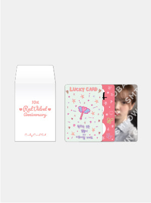 LUCKY CARD SET - Red Velvet 10th Anniversary MD | SMTOWN GLOBAL SHOP