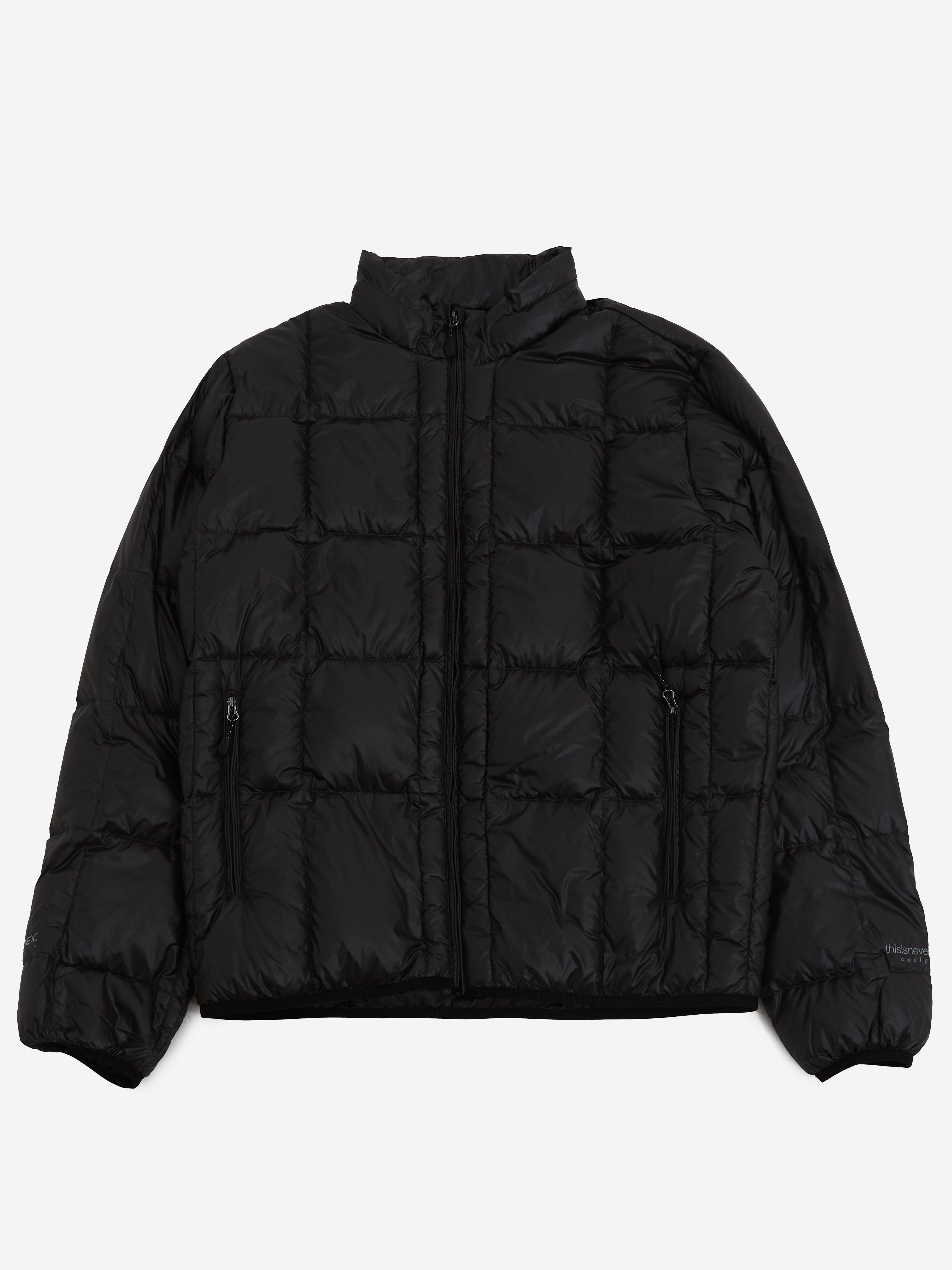 thisisneverthat PERTEX Light Down Jacket - Black – Goodhood