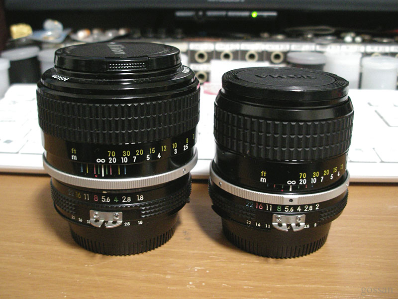 Ai Nikkor 85mm F2をメンテ＆試写: ごっさん居眠り中