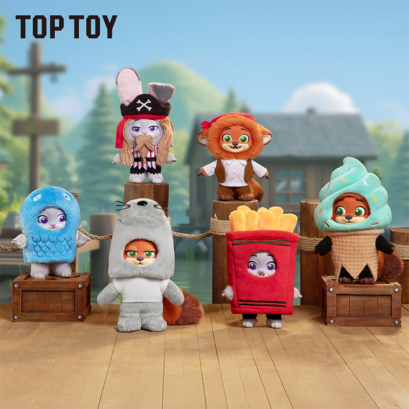 TOPTOY ズートピア2 ニック ジュディ 変装私服セット 新品 TOPTOY