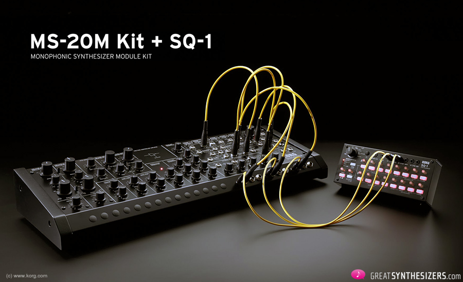 Korg MS-20M Kit + SQ-1: a low-budget dream team? - GreatSynthesizers