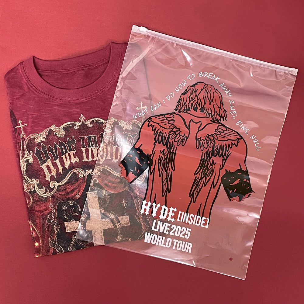 TOUR T-SHIRT（RED） – HYDE ONLINE STORE