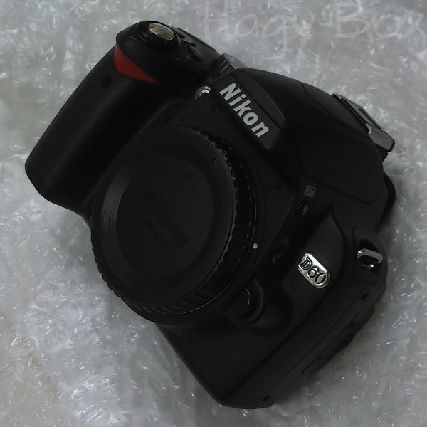 Nikon D60 を入手しました。/ Nikon D60: 箱から文具をひとつかみ