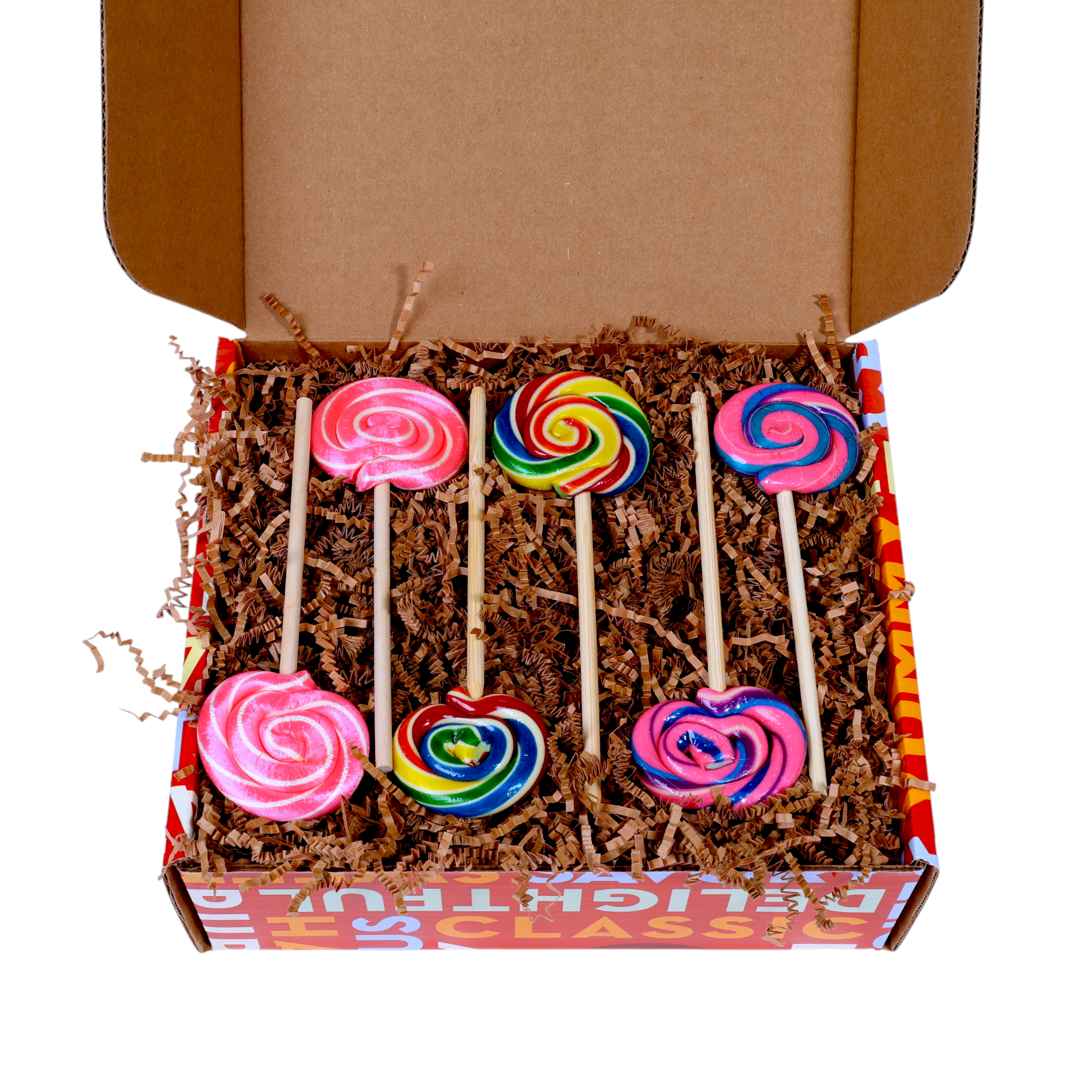 Hammond's Candies 6 Lollipop Gift Box
