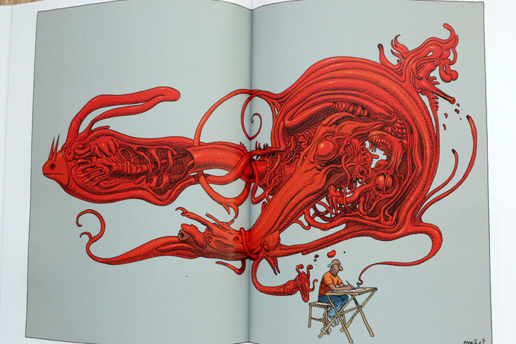 Moebius Library : Inside Moebius Part 3 Art Book Review - Halcyon