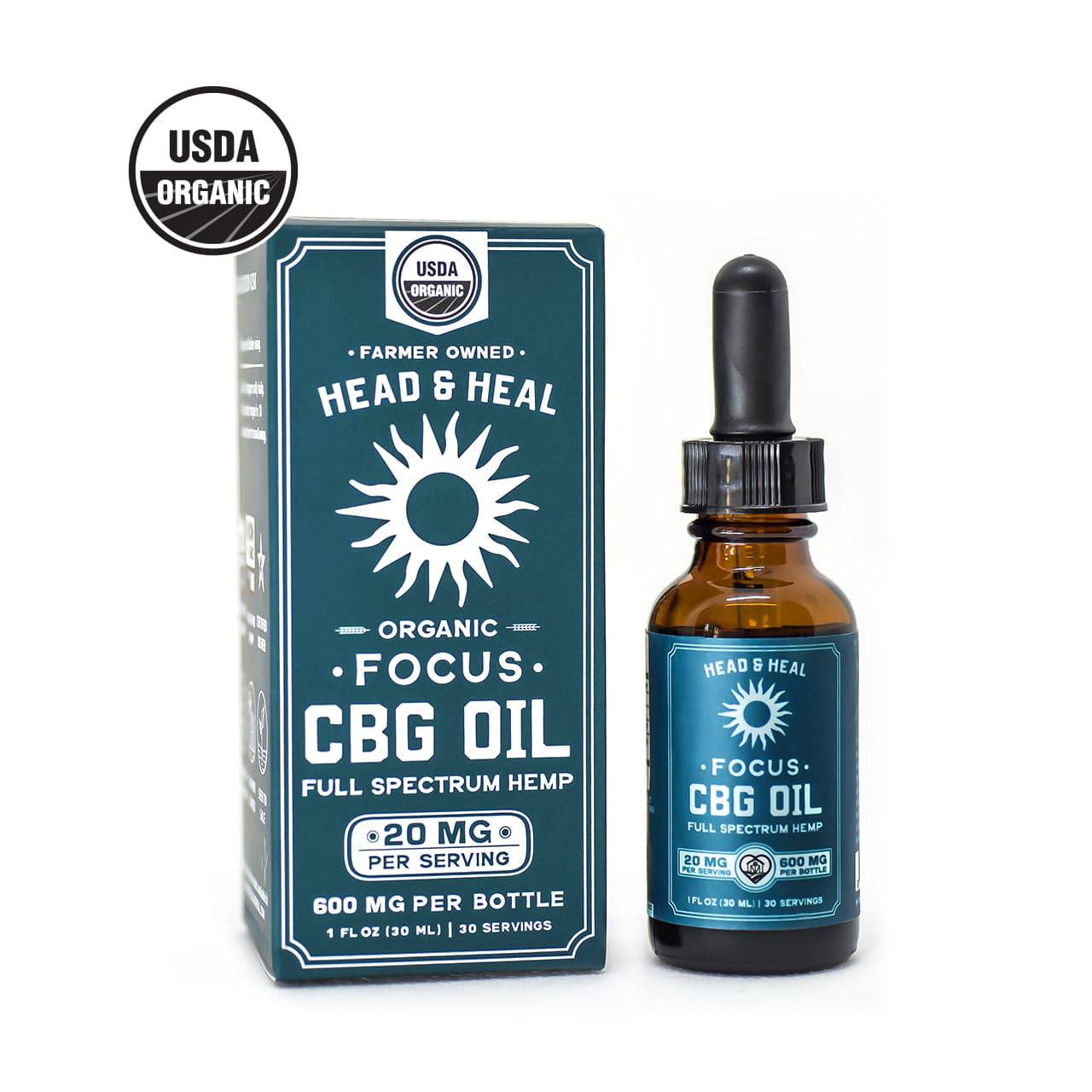 Focus - CBG Oil | Head & Heal