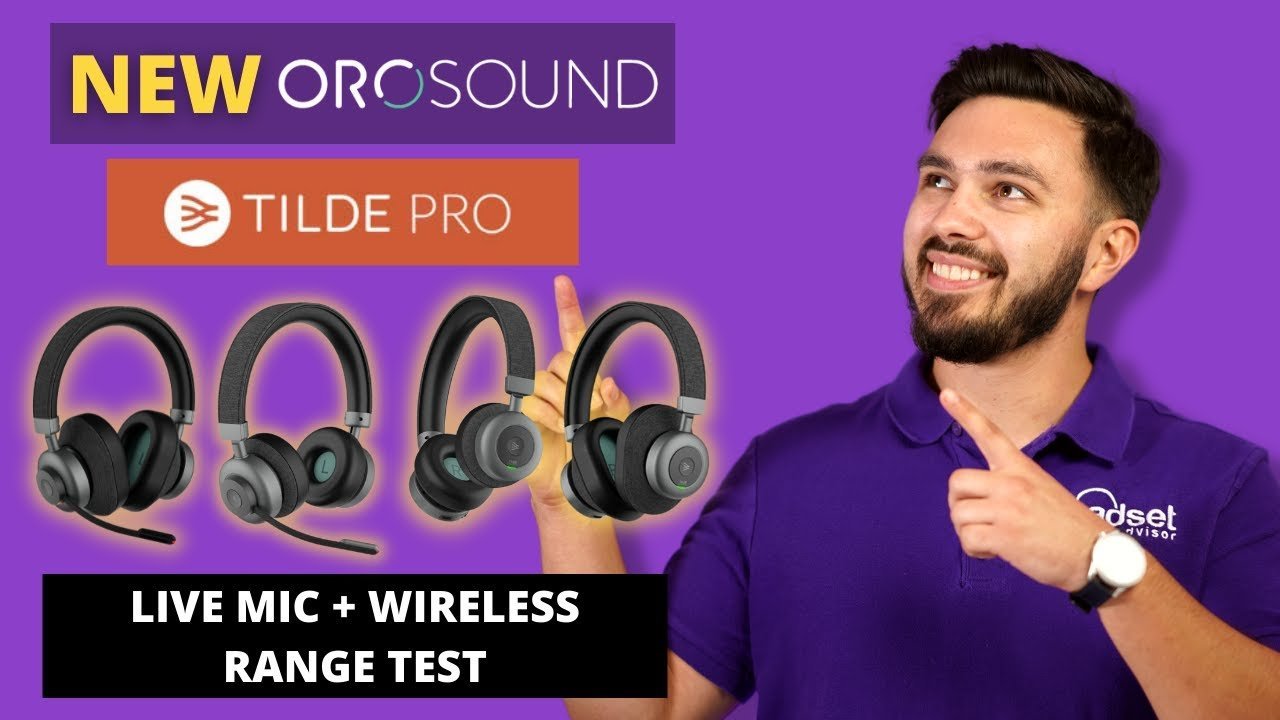 The ONLY Office Headset Made In France- The Orosound Tilde Pro