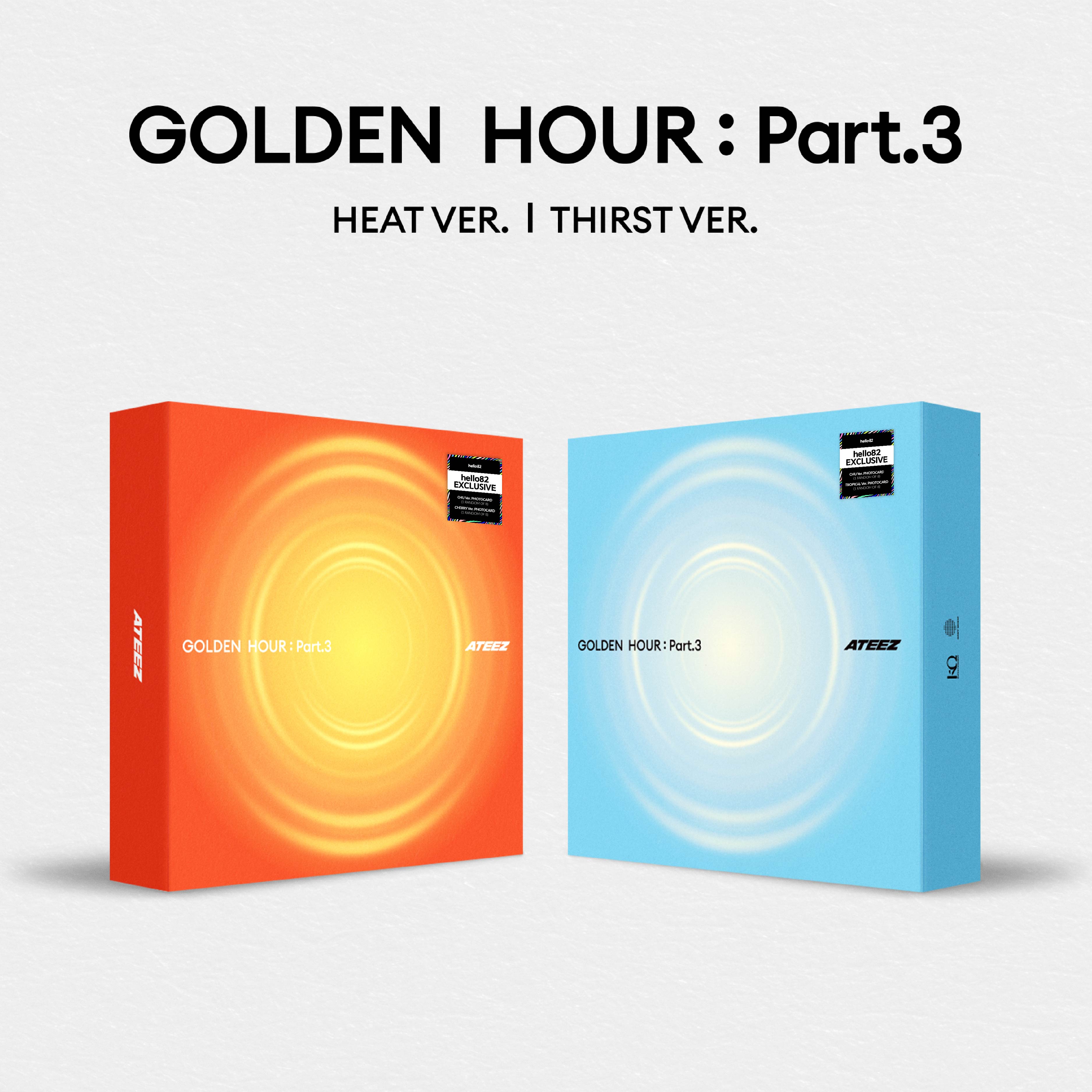 ATEEZ - GOLDEN HOUR : Part.3 - hello82 Exclusive – hello82.shop