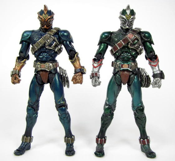 S.I.C.仮面ライダー威吹鬼＆仮面ライダー斬鬼 玩具レビュー 1